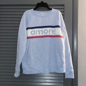 Old Navy “Amore” Crew Neck